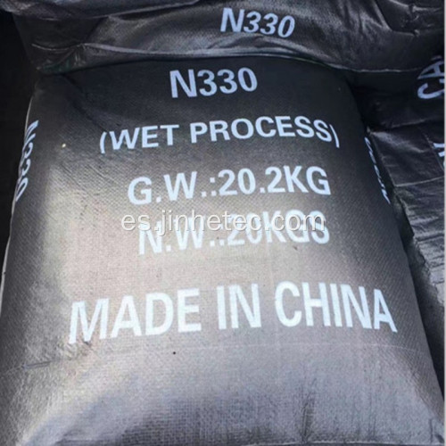 Paquete de exportación de HDPE negro de carbón de 20 kg